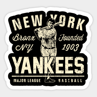 Vintage New York Yankees 1 by Buck Tee Sticker